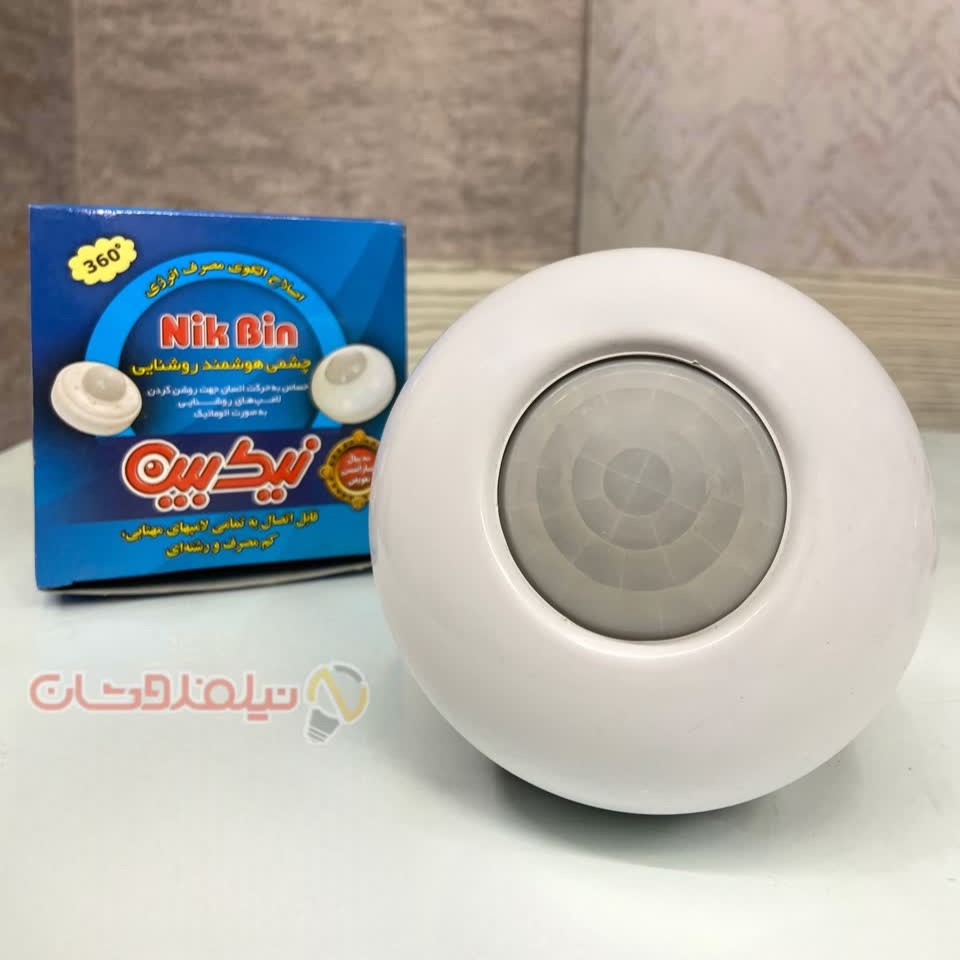 سنسور چشمی روکار گرد 360 درجه برند نیک بین