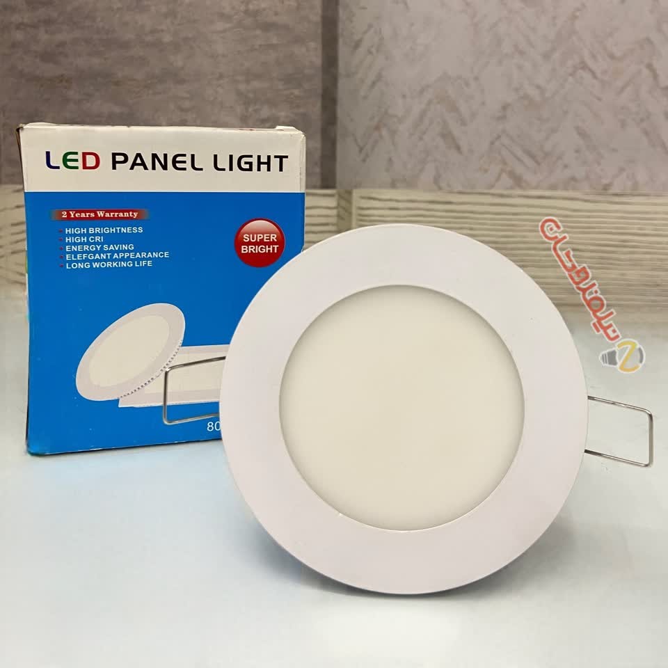 پنل گرد 6 وات LED