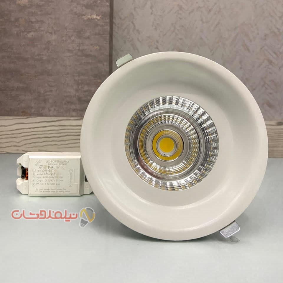 چراغ سقفی توکار FEC-7165-45W