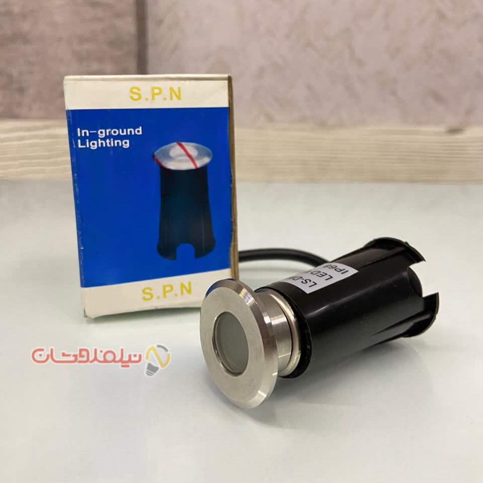 چراغ دفنی 1 وات برند SPN کد LS-DM-29