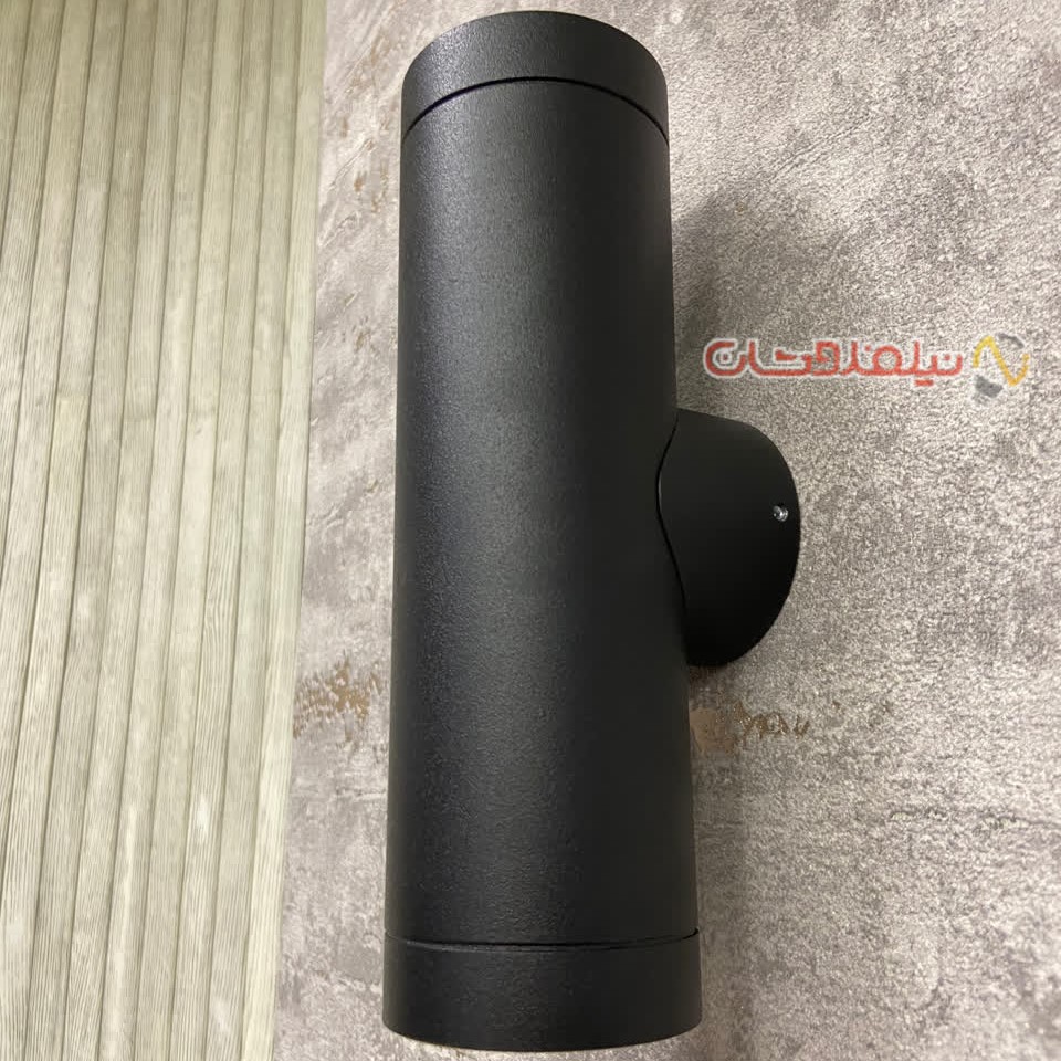 چراغ دیواری مشکی دوطرفه GU10 برند نوران کد N1009